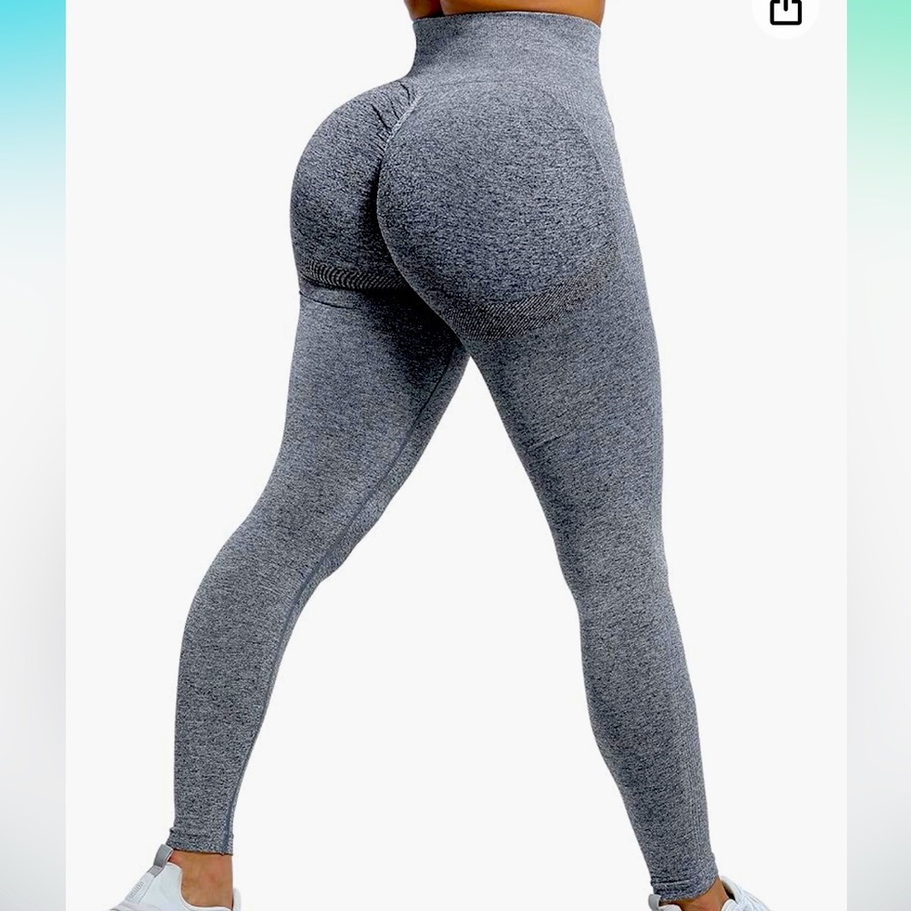 Butt Lifting Leggings for Women, Gym Workout Scrunch Butt Seamless Yoga Leggings